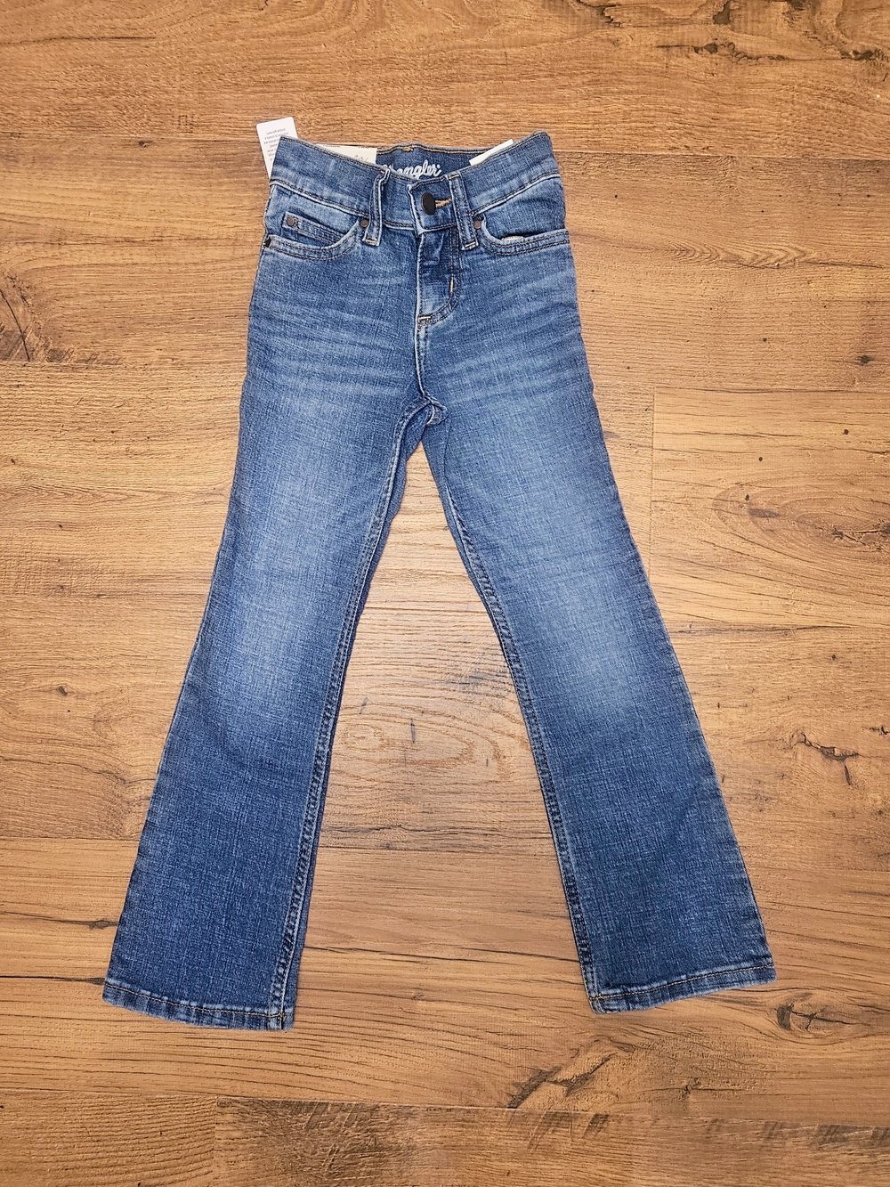Wrangler Girls Blue Bootcut Denim Jeans